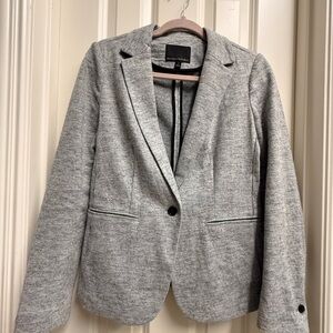 Banana Republic Light Gray Blazer